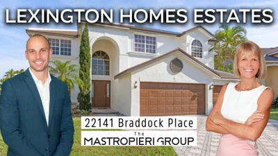 Lexington Homes Estates Boca Raton Property Tour | 22141 Braddock Pl